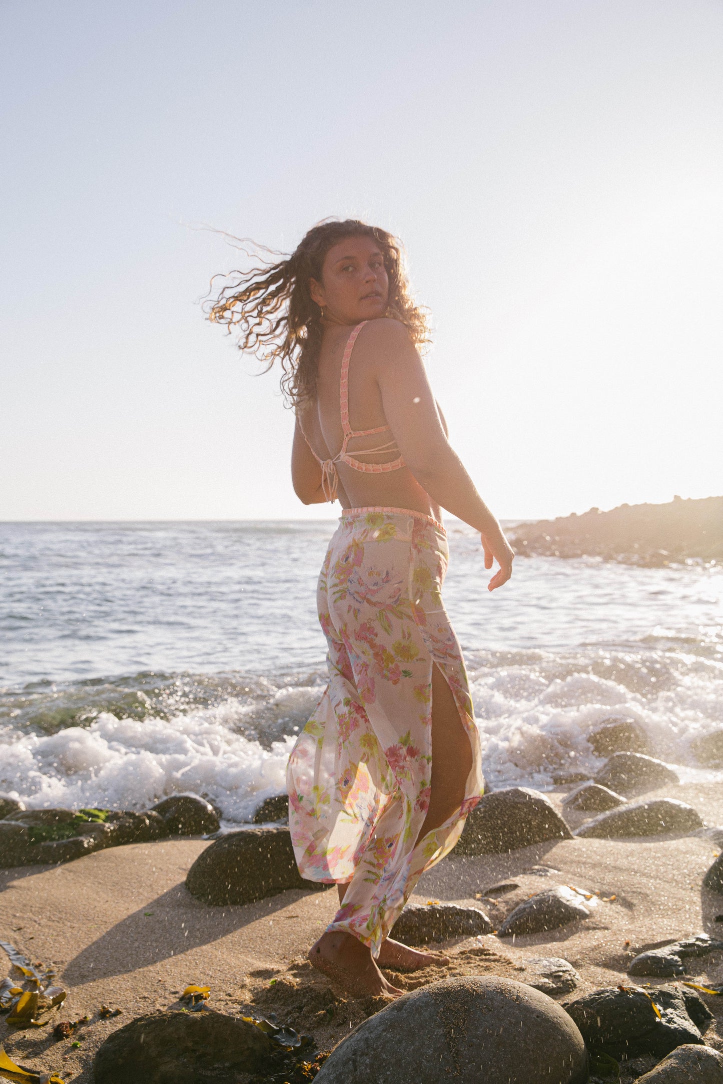 Recife Beach Pants w/ Crochet Details